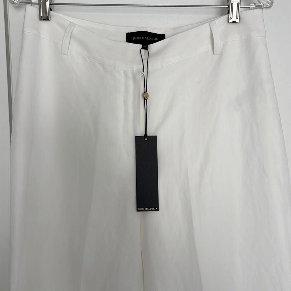 Kobi Halperin nwt Leora white pant size 6